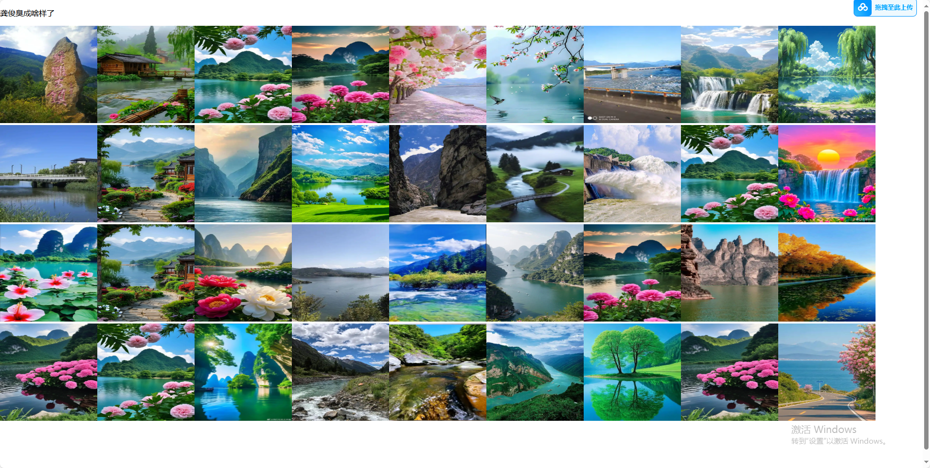 图片无限泛程序 二级域名和目录都可以用