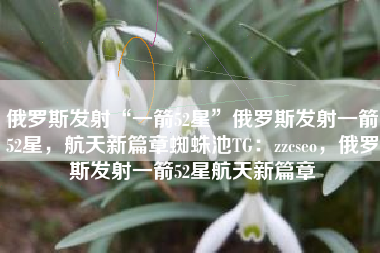 俄罗斯发射“一箭52星”俄罗斯发射一箭52星，航天新篇章蜘蛛池TG：zzcseo，俄罗斯发射一箭52星航天新篇章