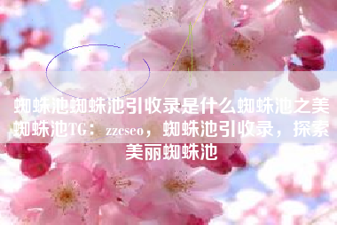 蜘蛛池蜘蛛池引收录是什么蜘蛛池之美蜘蛛池TG：zzcseo，蜘蛛池引收录，探索美丽蜘蛛池