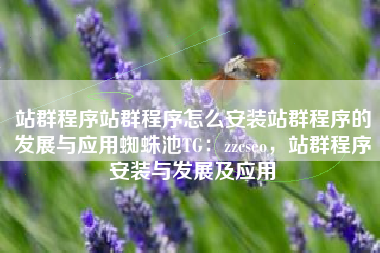 站群程序站群程序怎么安装站群程序的发展与应用蜘蛛池TG:zzcseo,站群程序安装与发展及应用 站群程序站群程序怎么安装站群程序的发展与应用蜘蛛池TG:zzcseo,站群程序安装与发展及应用