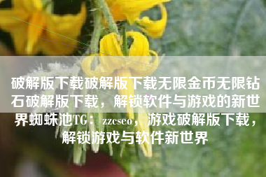 破解版下载破解版下载无限金币无限钻石破解版下载，解锁软件与游戏的新世界蜘蛛池TG：zzcseo，游戏破解版下载，解锁游戏与软件新世界