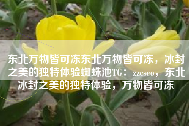 东北万物皆可冻东北万物皆可冻,冰封之美的独特体验蜘蛛池TG:zzcseo,东北冰封之美的独特体验,万物皆可冻 东北万物皆可冻东北万物皆可冻,冰封之美的独特体验蜘蛛池TG:zzcseo,东北冰封之美的独特体验,万物皆可冻