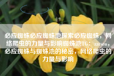 必应蜘蛛必应蜘蛛池探索必应蜘蛛,网络爬虫的力量与影响蜘蛛池TG:zzcseo,必应蜘蛛与蜘蛛池的秘密,网络爬虫的力量与影响 必应蜘蛛必应蜘蛛池探索必应蜘蛛,网络爬虫的力量与影响蜘蛛池TG:zzcseo,必应蜘蛛与蜘蛛池的秘密,网络爬虫的力量与影响