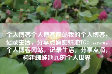 个人博客个人博客网站我的个人博客，记录生活，分享点滴蜘蛛池TG：zzcseo，个人博客网站，记录生活，分享点滴，构建蜘蛛池TG的个人世界
