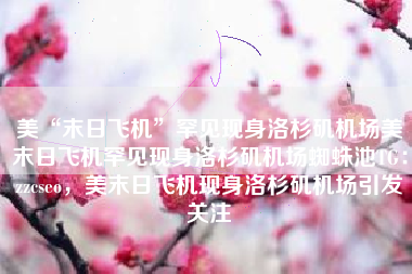 美“末日飞机”罕见现身洛杉矶机场美末日飞机罕见现身洛杉矶机场蜘蛛池TG:zzcseo,美末日飞机现身洛杉矶机场引发关注 美“末日飞机”罕见现身洛杉矶机场美末日飞机罕见现身洛杉矶机场蜘蛛池TG:zzcseo,美末日飞机现身洛杉矶机场引发关注