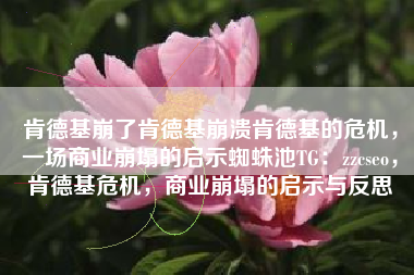 肯德基崩了肯德基崩溃肯德基的危机，一场商业崩塌的启示蜘蛛池TG：zzcseo，肯德基危机，商业崩塌的启示与反思